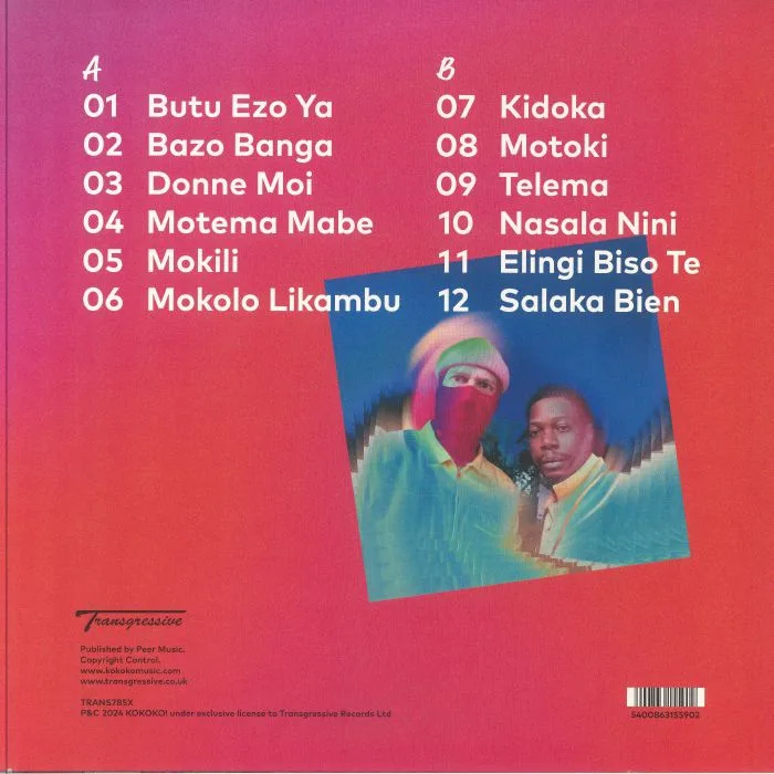 Back cover — KOKOKO! — Butu