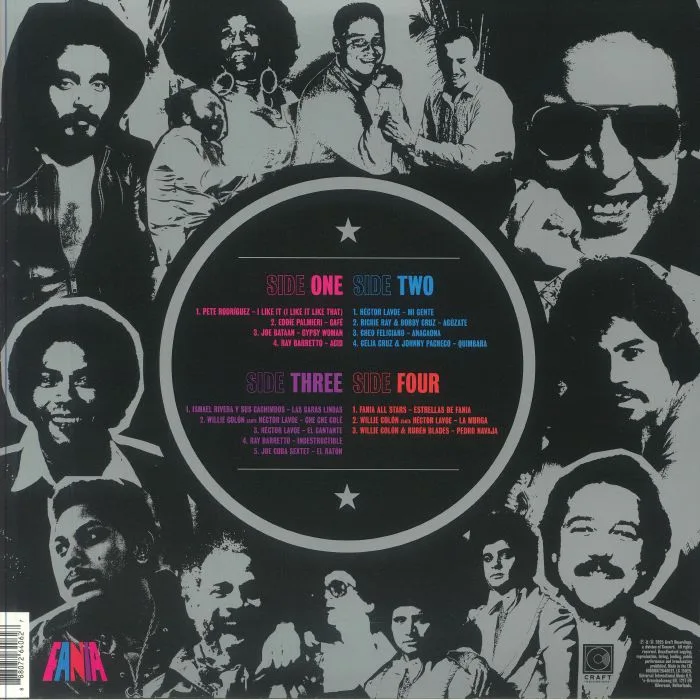 Back cover — VARIOUS — Fania Records: The Latin Sound Of New York 1964-1978