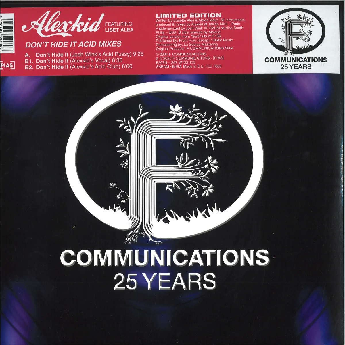 Alexkidft.Lissette Alae — Don't Hide Acid Mixes