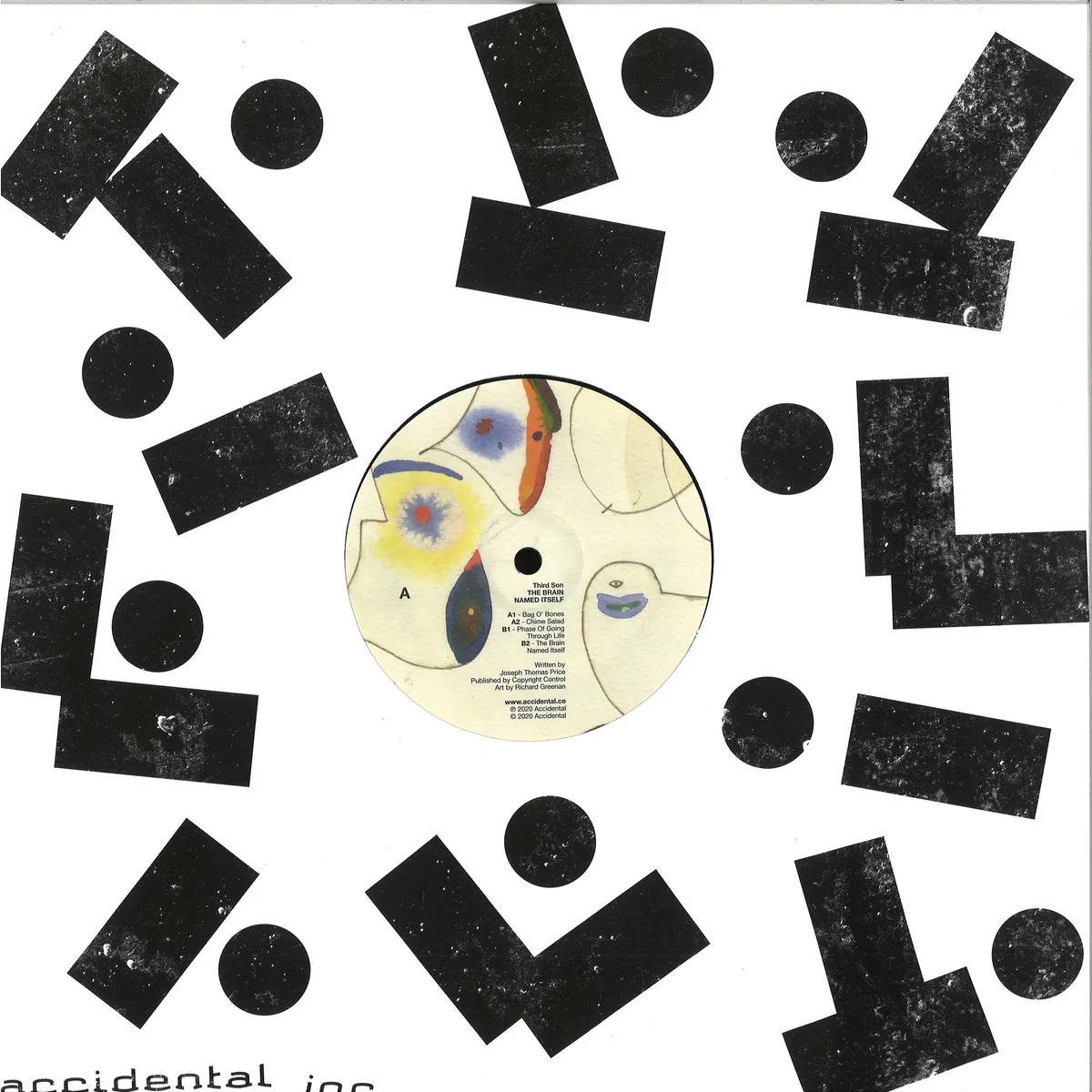 Back cover — Third Son — The Brain Named Itself