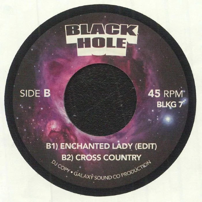 Обратная сторона обложки — BLACK HOLE — A Time For Us
