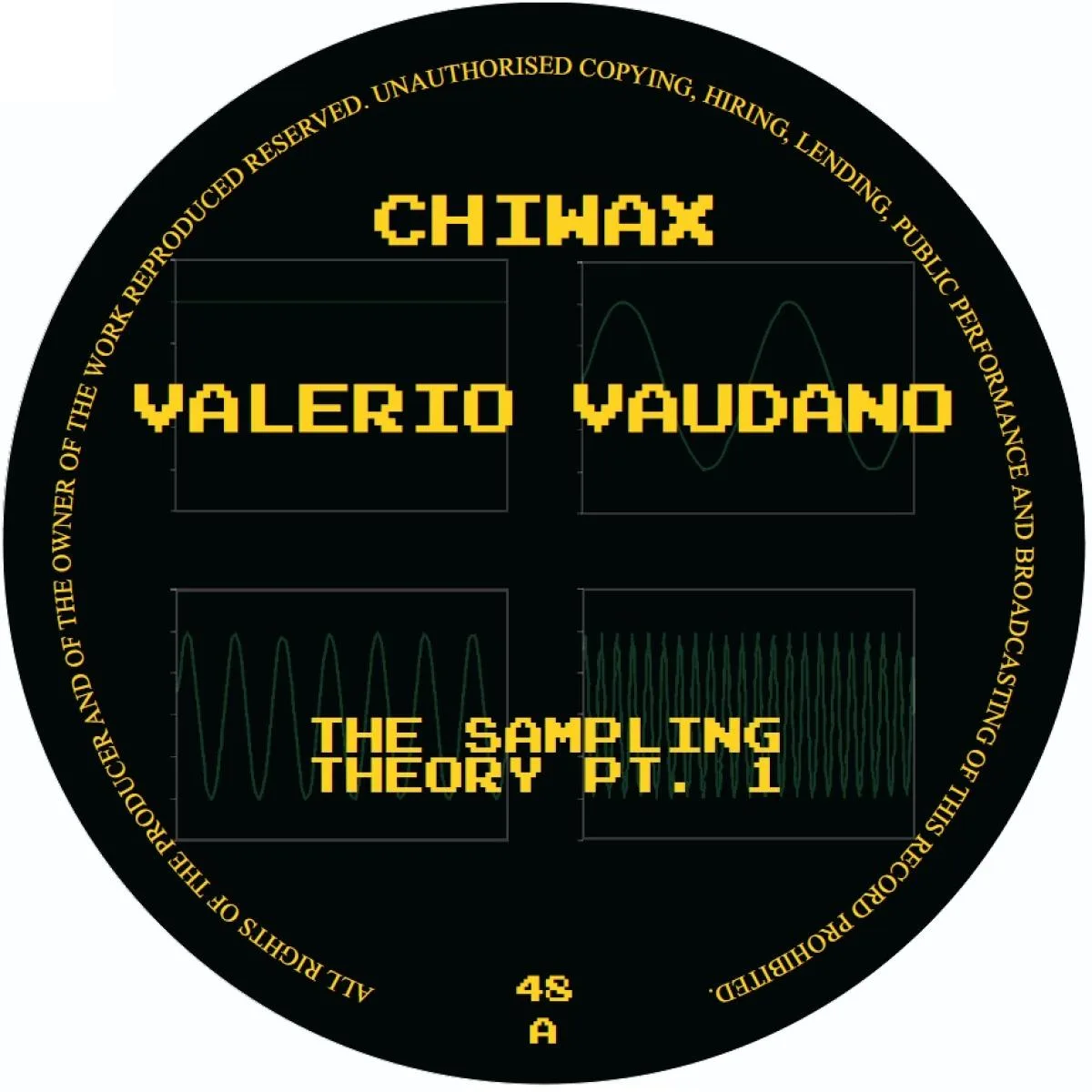 Лицевая сторона обложки — Valerio Vaudano — The Sampling Theory Pt. 1