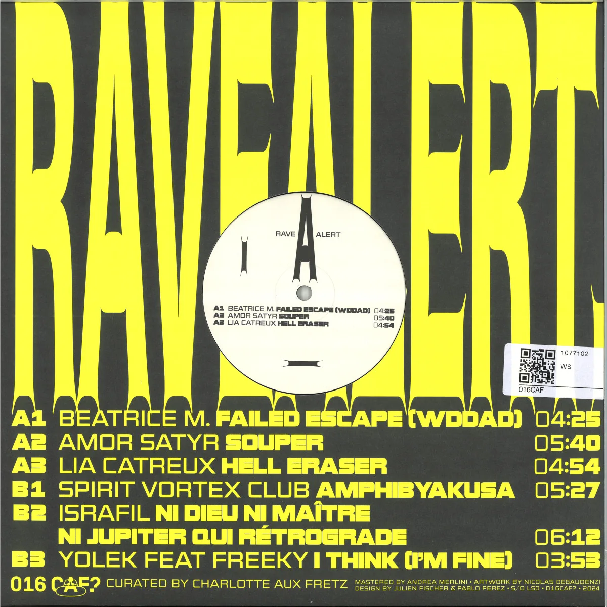 Various — RAVE ALERT EP
