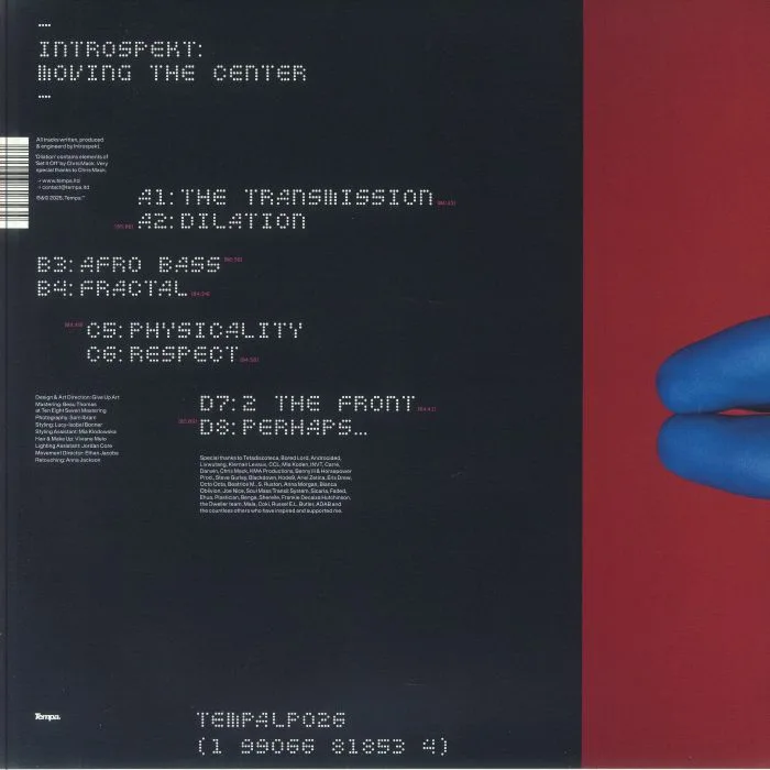 Back cover — INTROSPEKT — Moving The Center