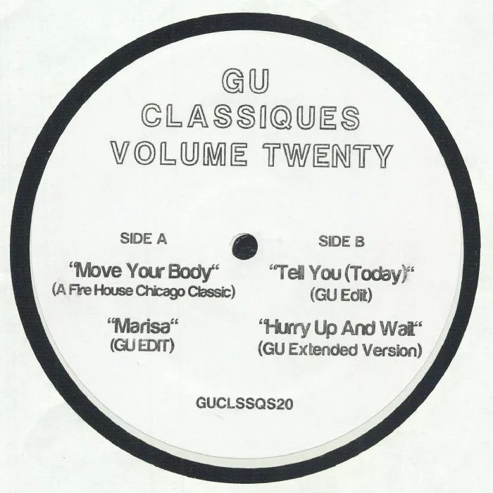 GU aka GLENN UNDERGROUND — Classiques Volume Twenty