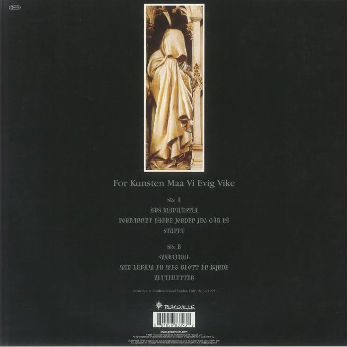 Back cover — KVIST — For Kunsten Maa Vi Evig Vike (30th Anniversary Edition)