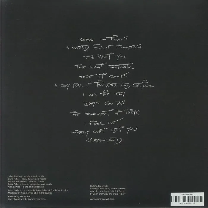 Обратная сторона обложки — John BRAMWELL — The Light Fantastic