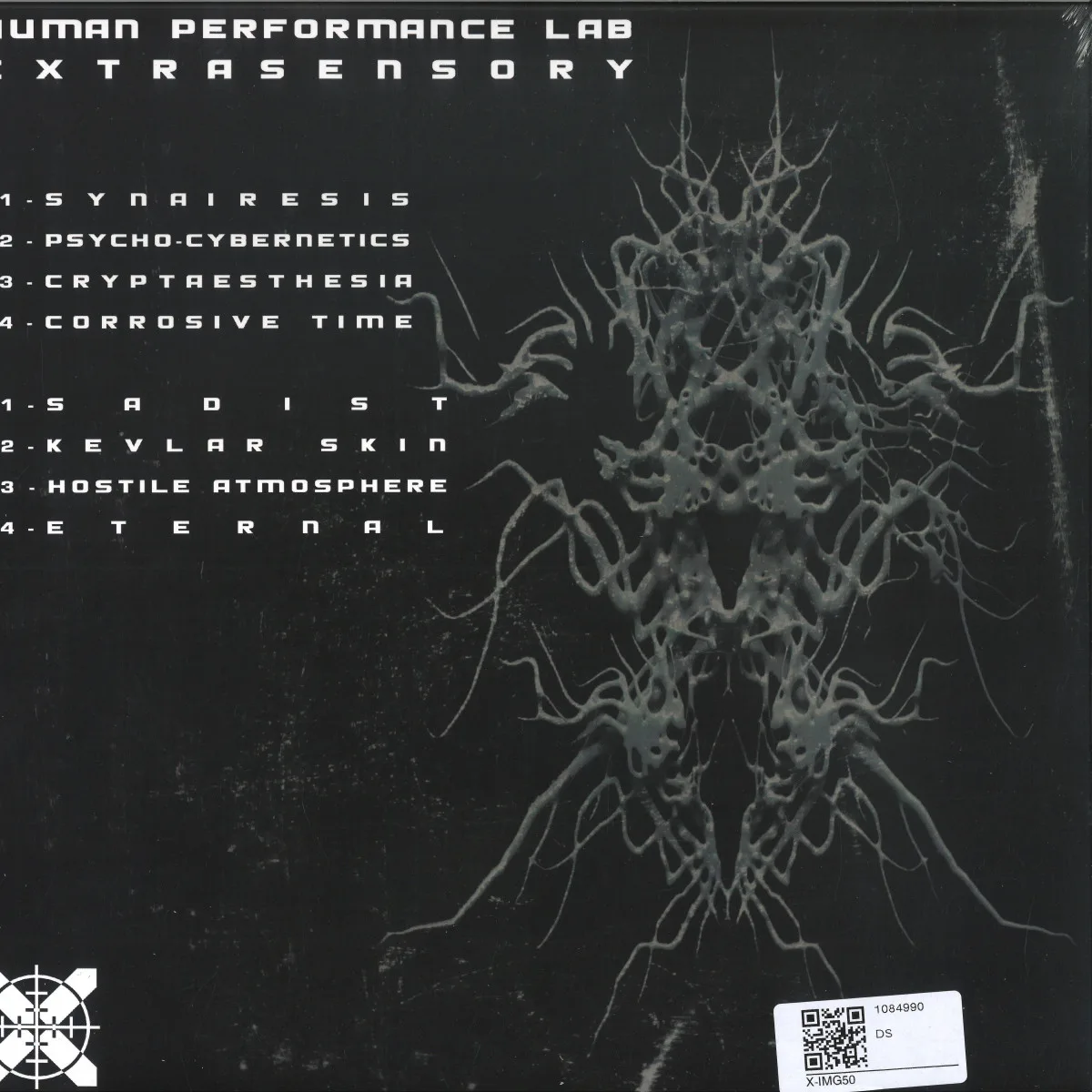 Back cover — Human Performance Lab — EXTRASENSORY LP