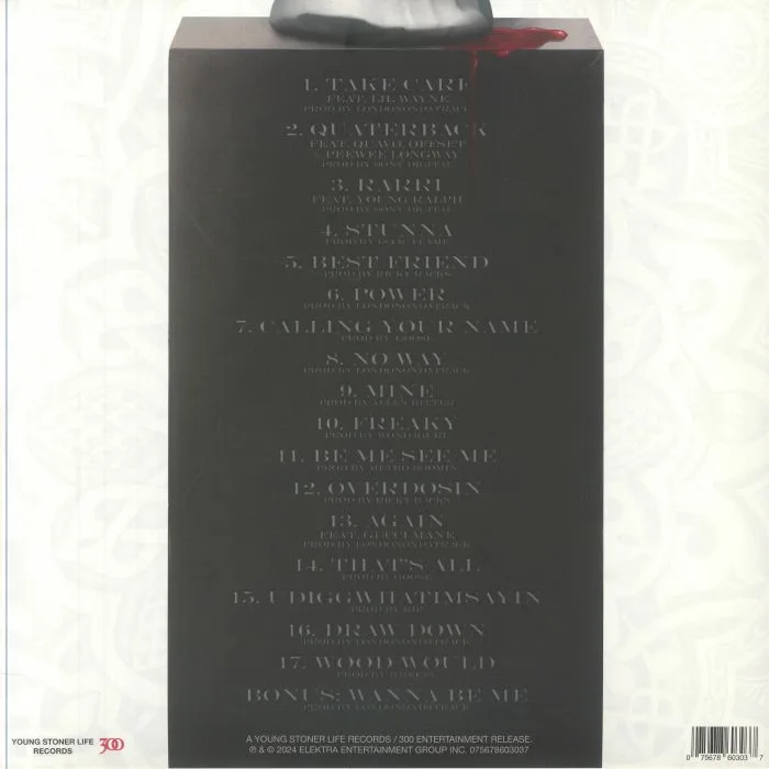 Back cover — YOUNG THUG — Slime Season (reissue)