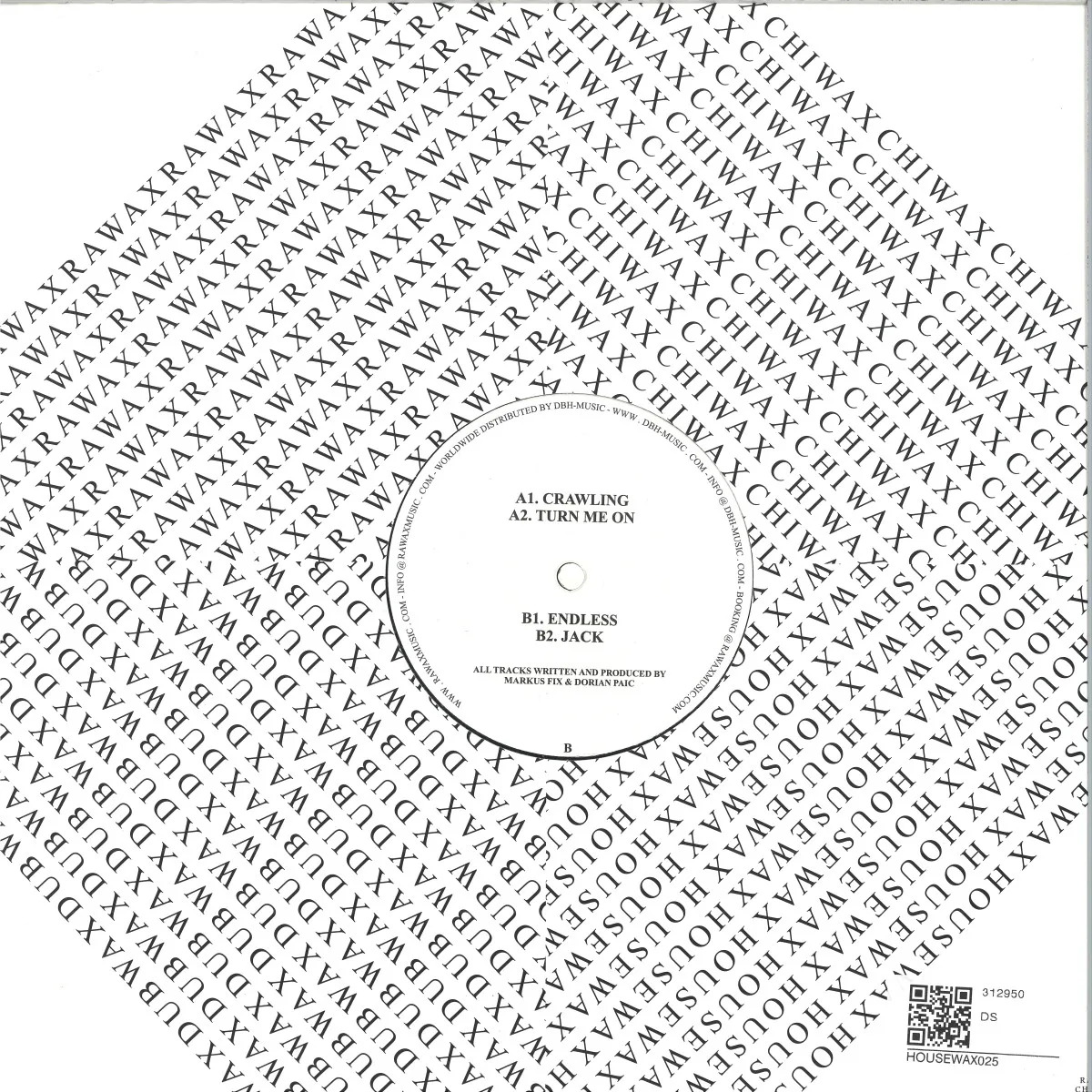 Back cover — Markus Fix&Dorian Paic — Crawling EP