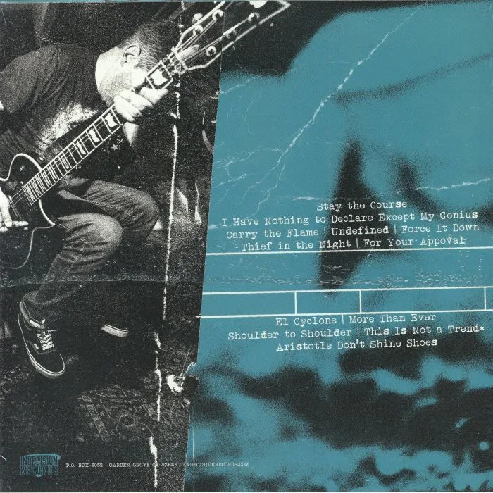 Back cover — TIME X HEIST — The Measure Of My Devotion