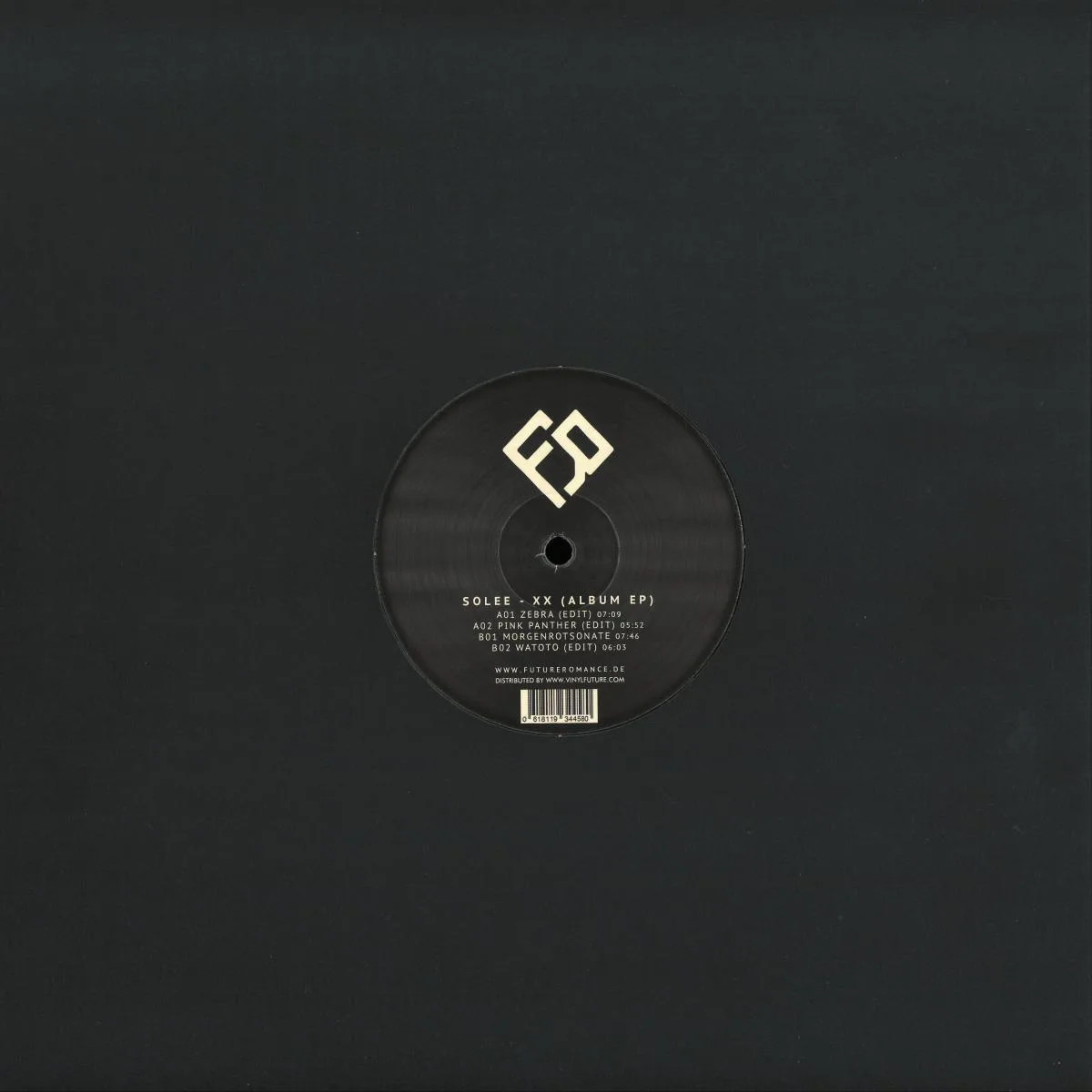 Back cover — Solee — XX EP