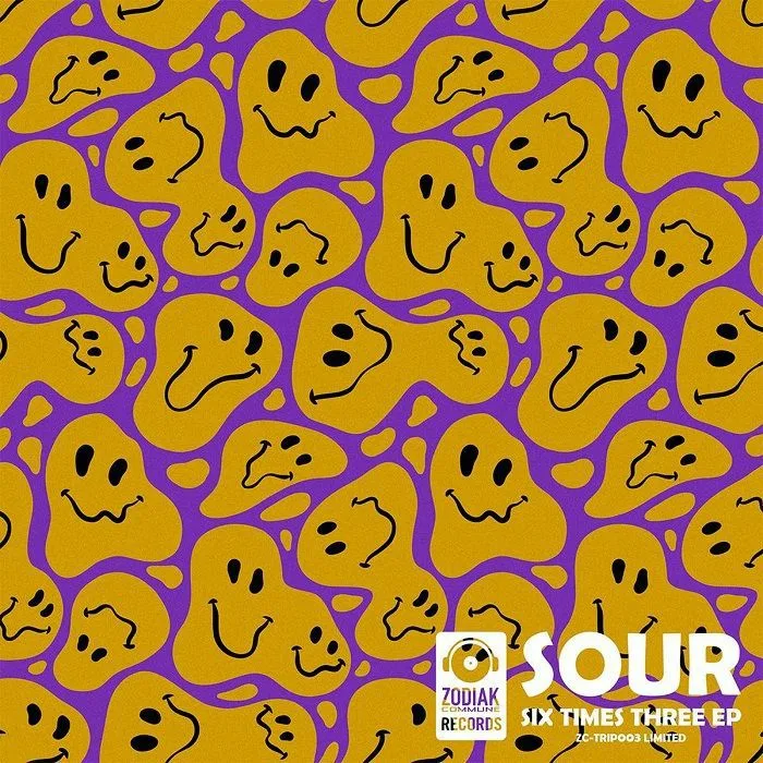 Лицевая сторона обложки — SOUR — Six Times Three EP