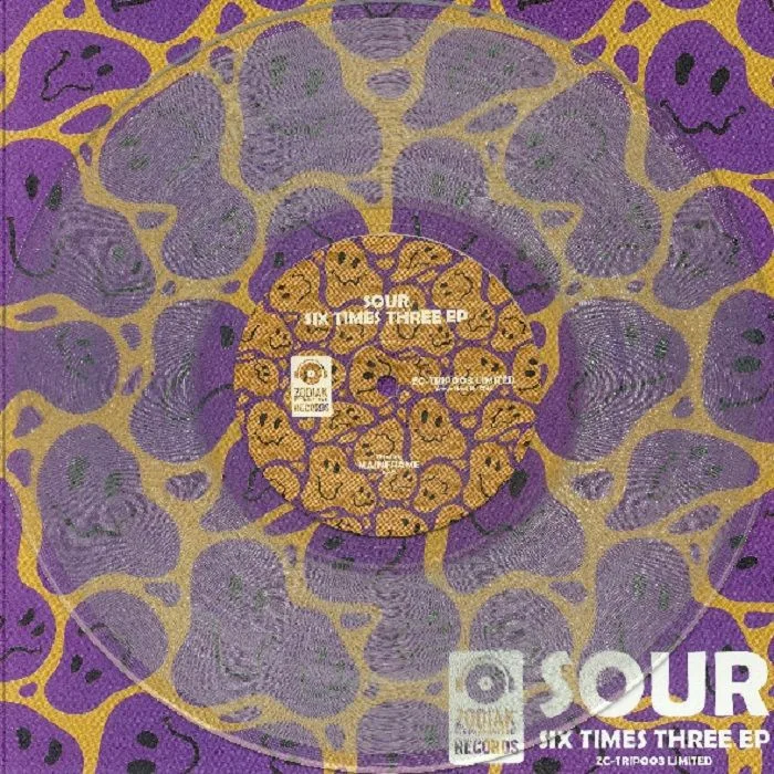 Обратная сторона обложки — SOUR — Six Times Three EP