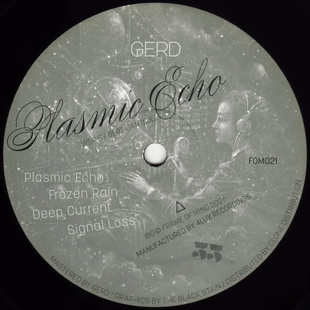 Лицевая сторона обложки — Gerd — Plasmic Echo