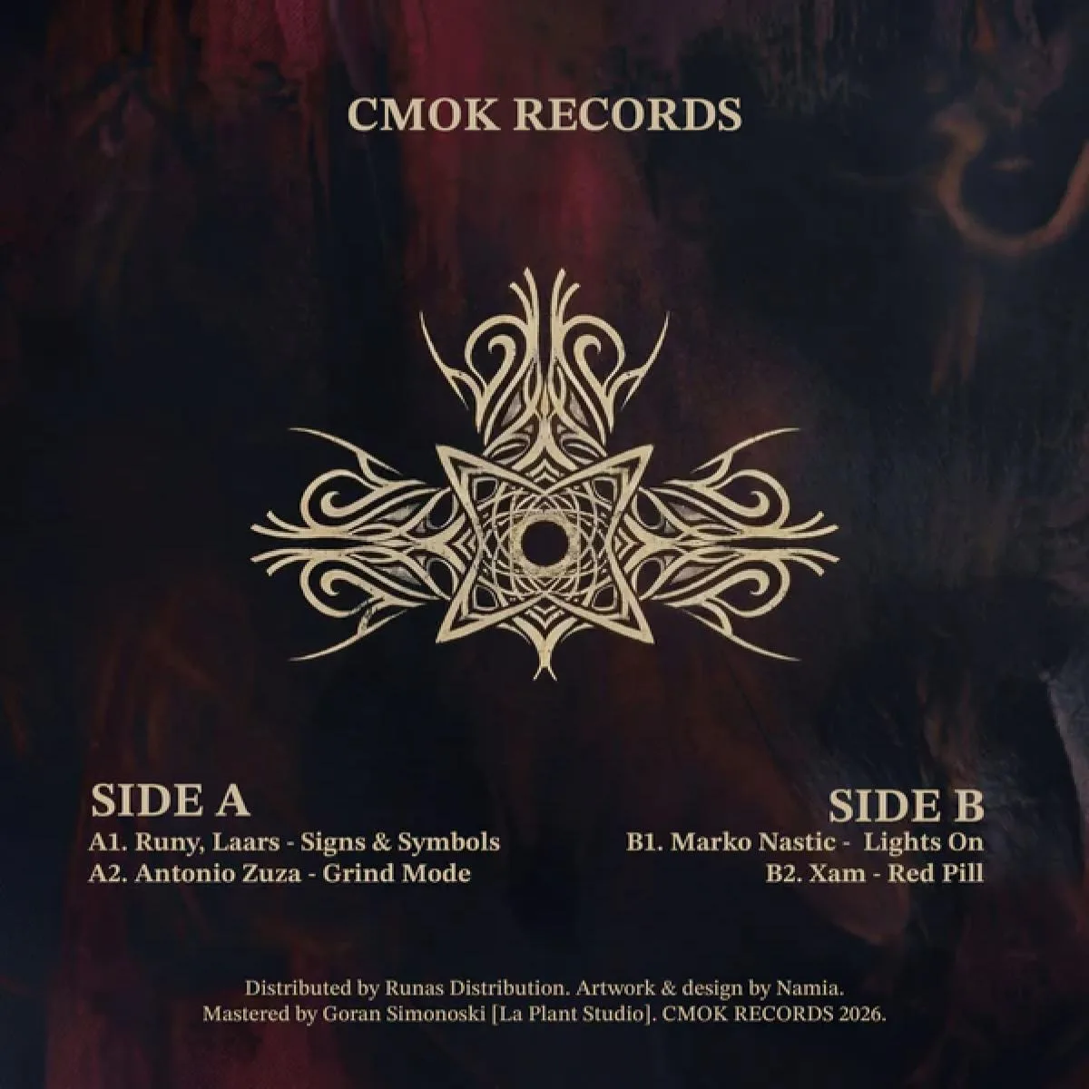 Обратная сторона обложки — Various — CMOK VA02