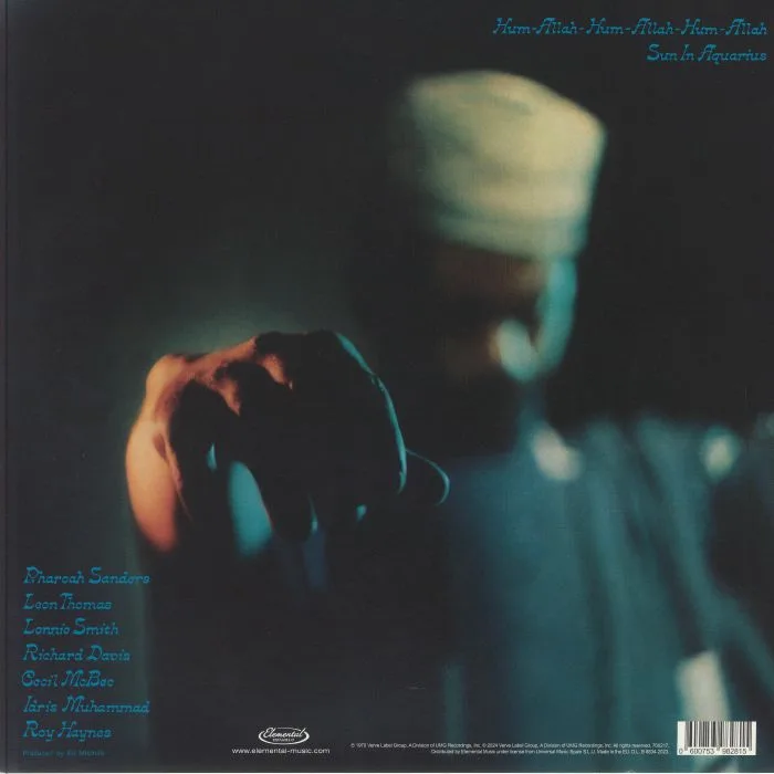 Back cover — Pharoah SANDERS — Jewels Of Thought (reissue)