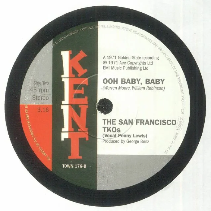 Front cover — The SAN FRANCISCO TKO'S — Make Up Your Mind (mono)
