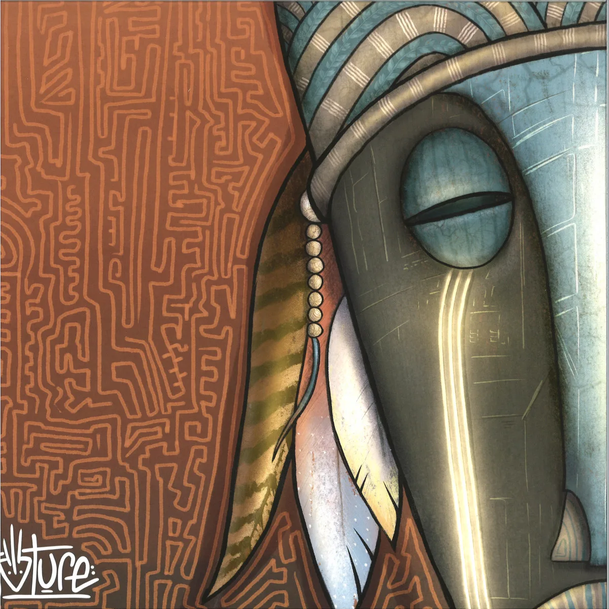 Back cover — Waff — Mesmerized EP