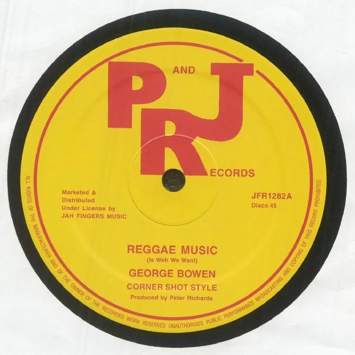 George BOWEN / MOVEMENT & RANKING TIPPER — Reggae Music (Is Weh We Want)