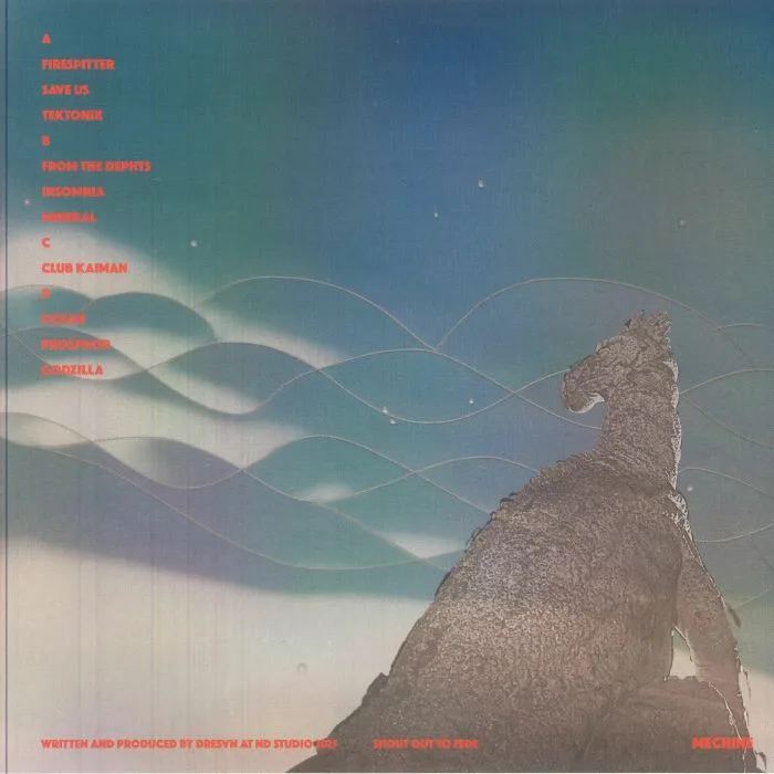 Back cover — DRESVN — Godzilla