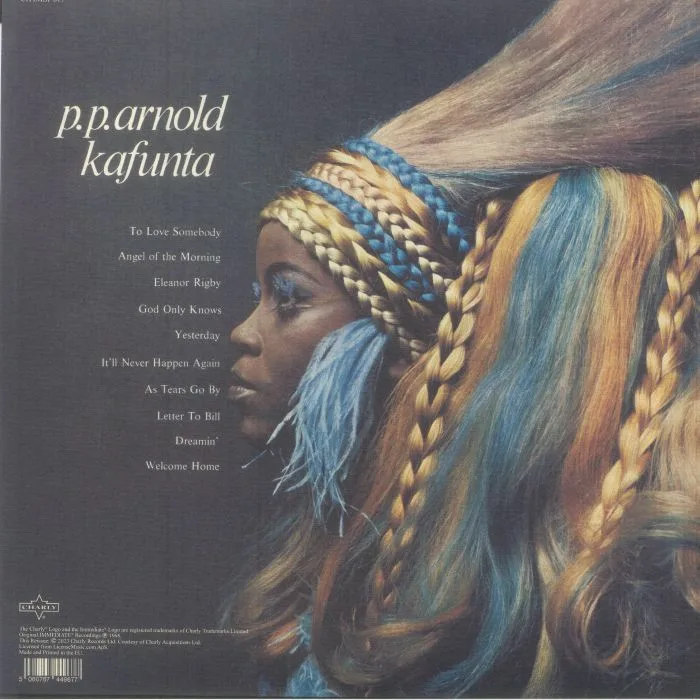 Back cover — PP ARNOLD — Kafunta (reissue)