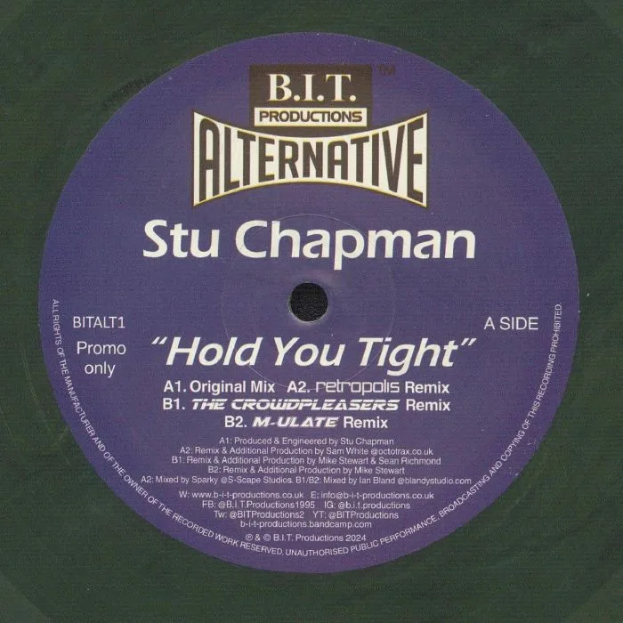 Лицевая сторона обложки — Stu CHAPMAN — Hold You Tight