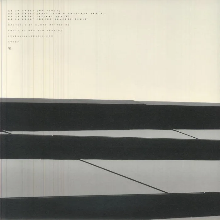 Back cover — VRIL / PABLO BOLIVAR — 24 Karat
