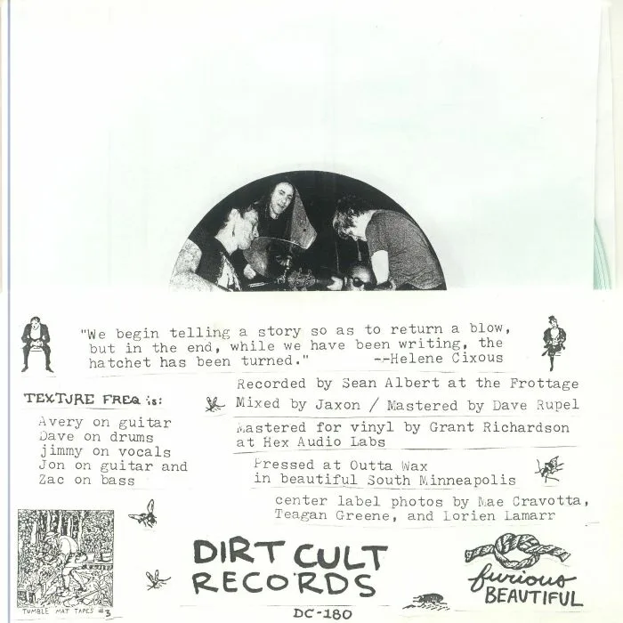 Back cover — TEXTURE FREQ — What May Come