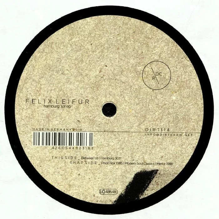 Front cover — Felix LEIFUR — Hamburg 3011 EP