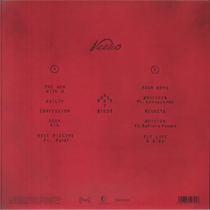 Back cover — VEEKO — House Of Birds