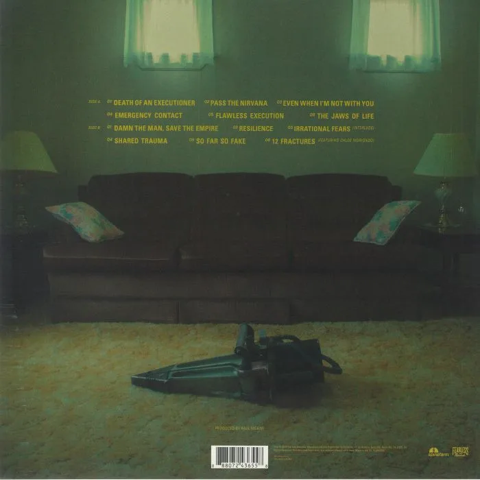 Back cover — PIERCE THE VEIL — Jaws Of Life