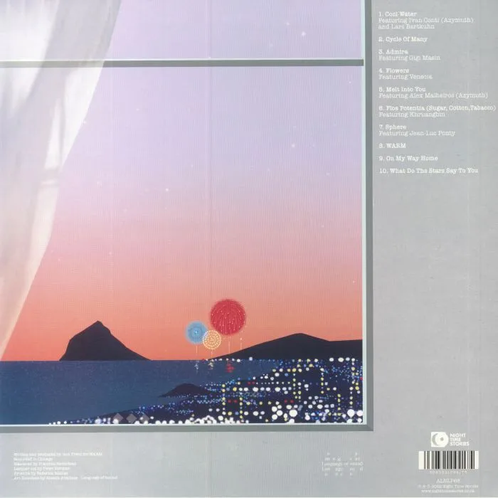 Back cover — RON TRENT presents WARM — What Do The Stars Say To You