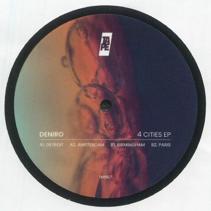 Front cover — DENIRO — 4 Cities EP