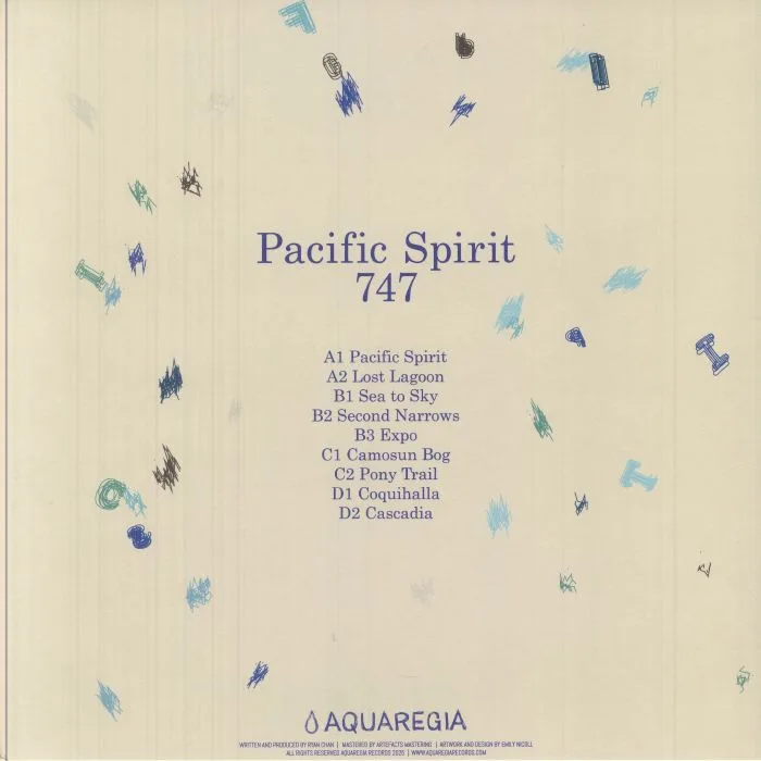 Обратная сторона обложки — 747 — Pacific Spirit
