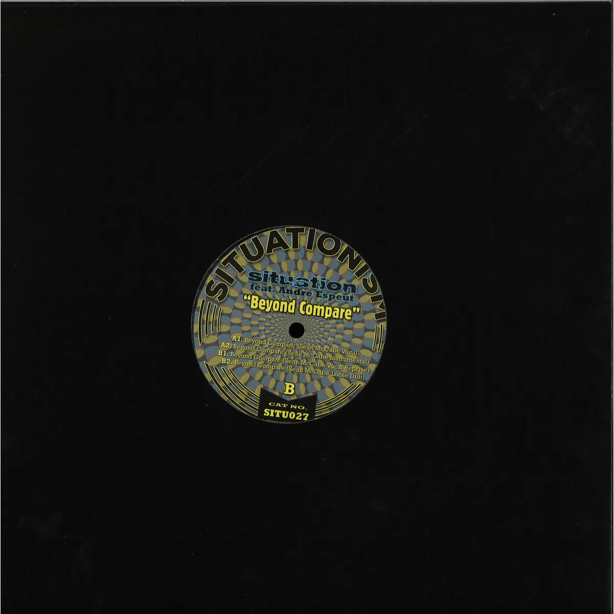 Back cover — Situationfeat.Andre Espeut — Beyond Compare (Sean McCabe Remixes)