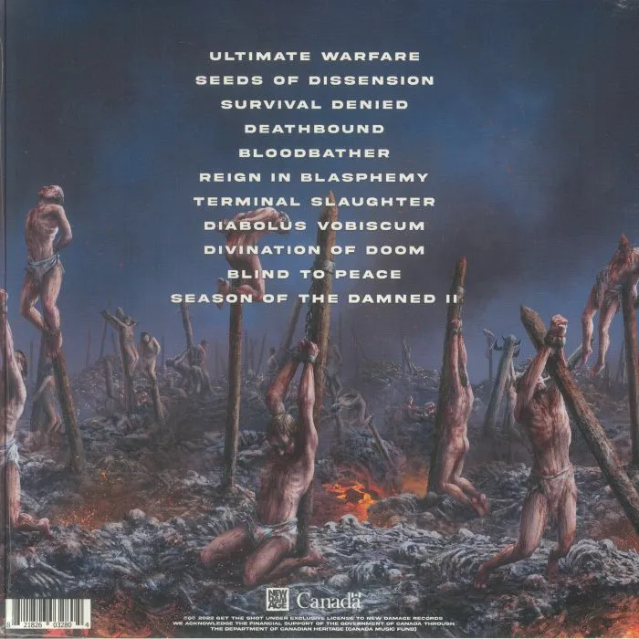 Back cover — GET THE SHOT — Merciless Destruction