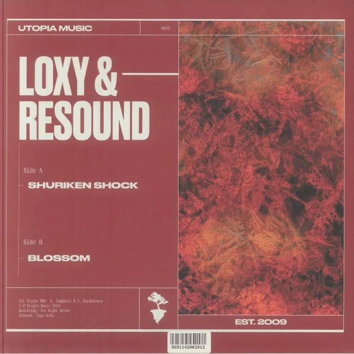 Back cover — LOXY & RESOUND — Shuriken Shock
