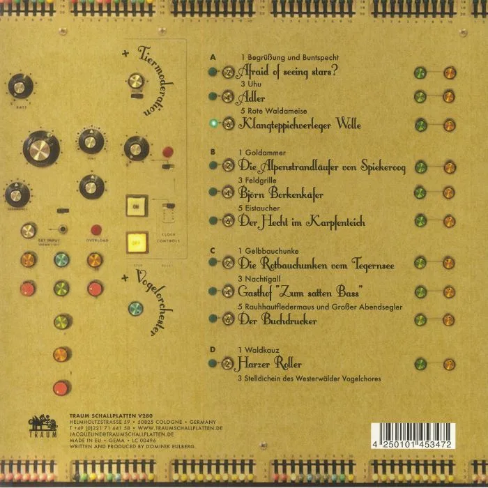 Back cover — Dominik EULBERG — Heimische Gefilde