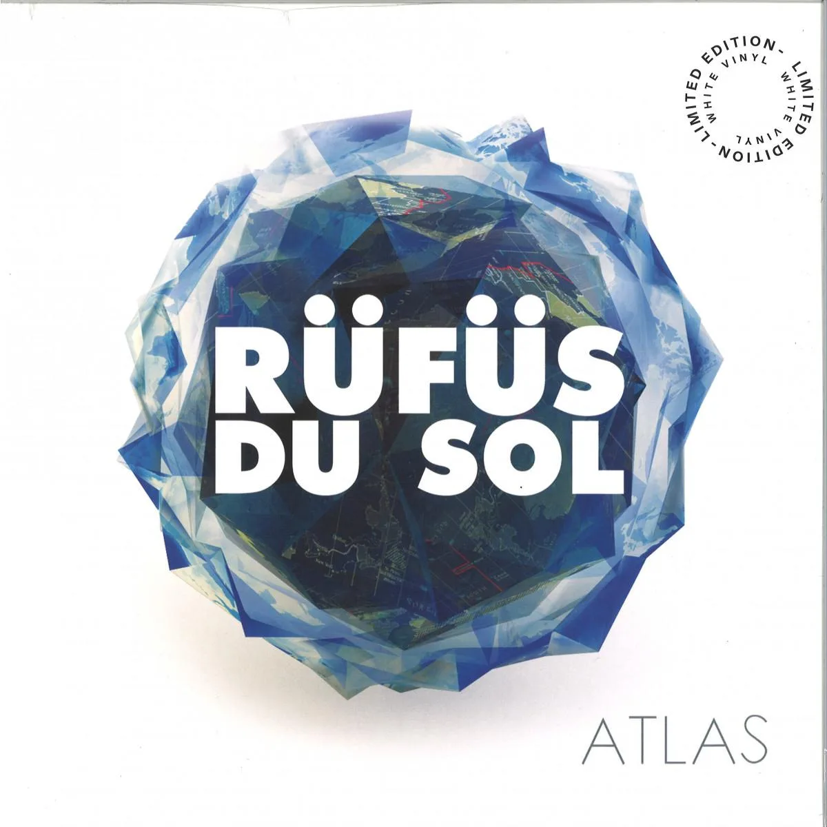 Back cover — RÜFÜS DU SOL — Atlas LTD Edition LP 2x12"
