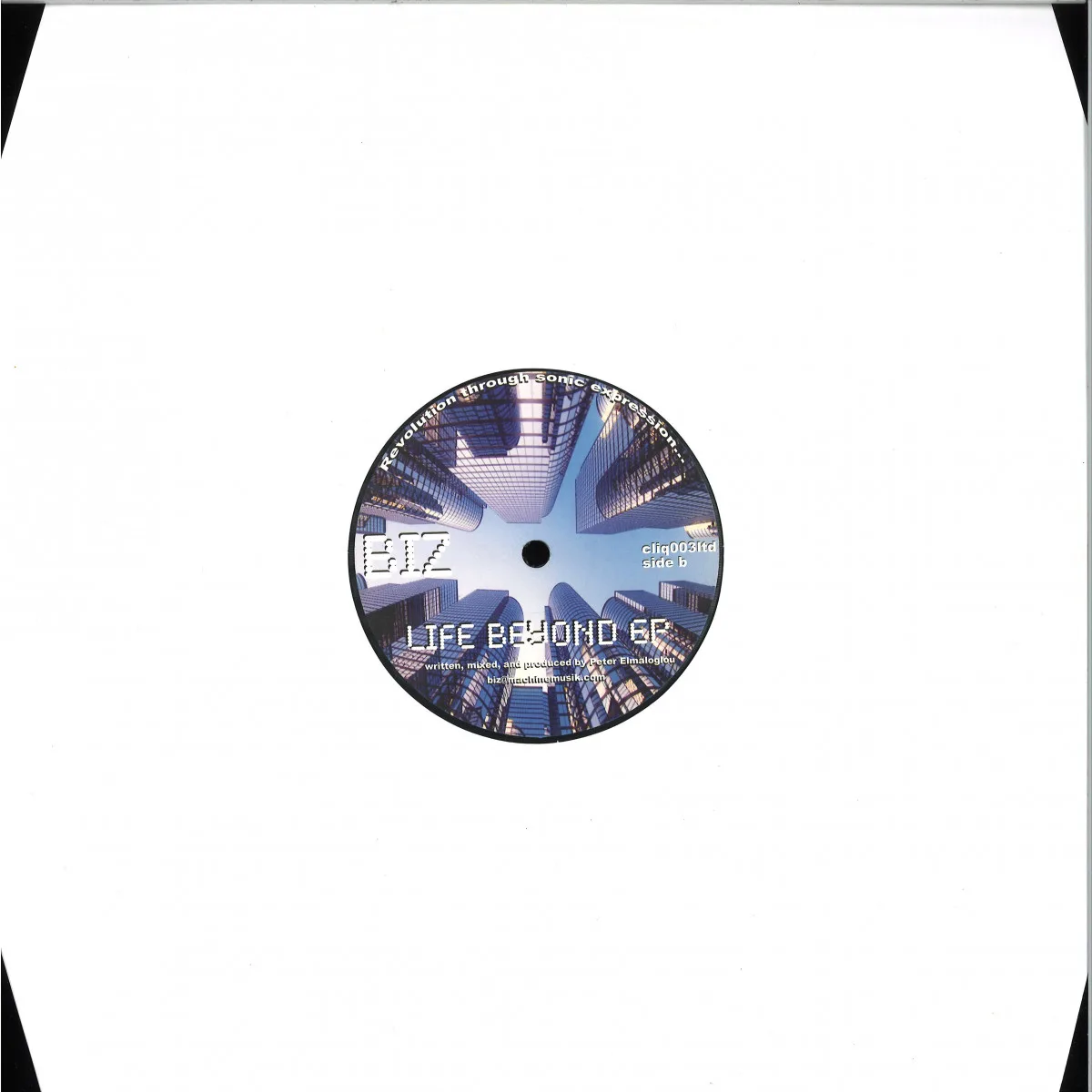 Back cover — Biz — Life Beyond EP