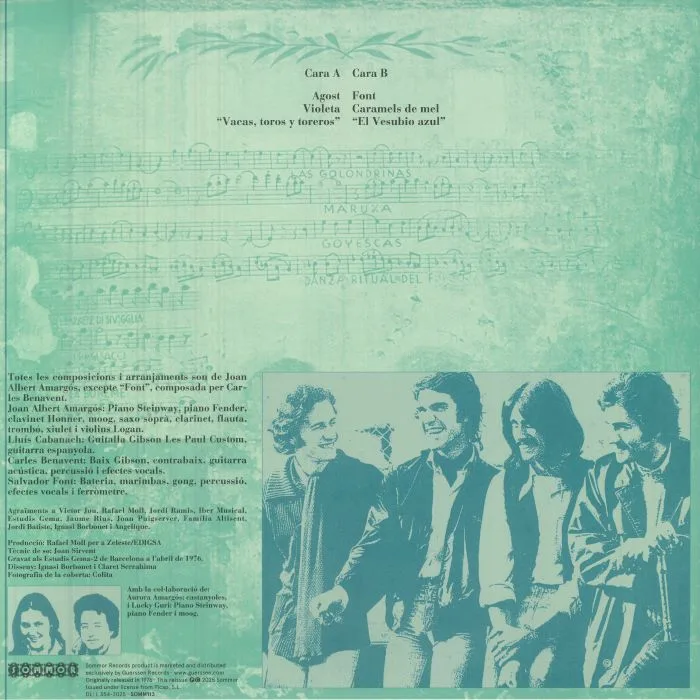 Обратная сторона обложки — MUSICA URBANA — Musica Urbana (remastered)