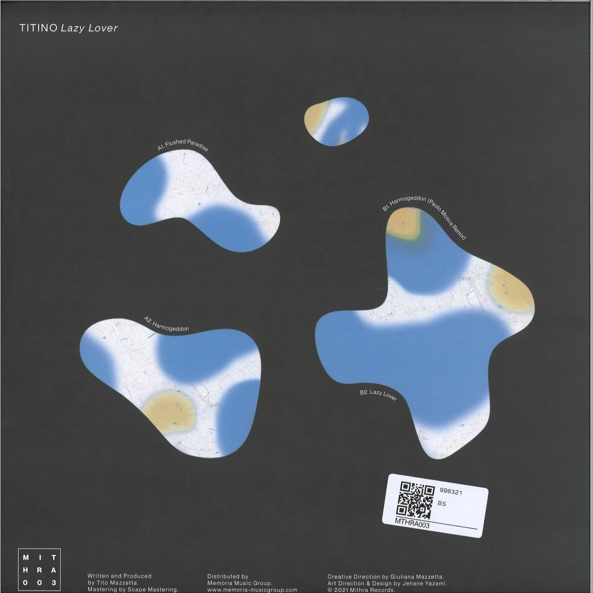 Back cover — Titino — Lazy Lover