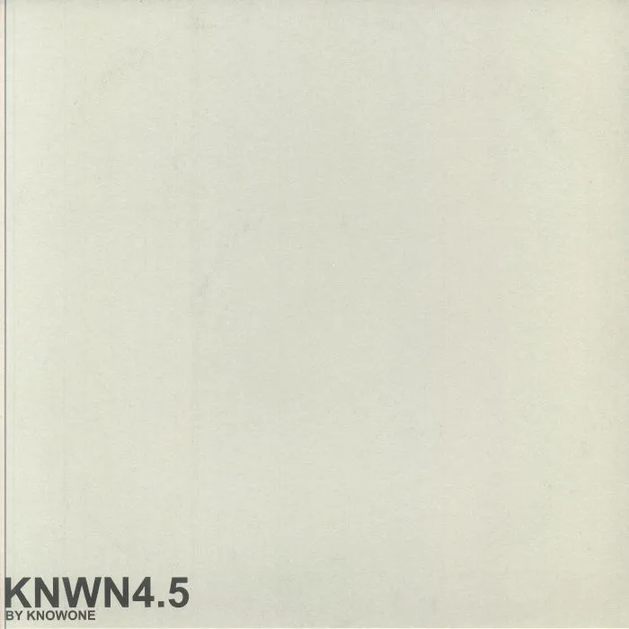 Обратная сторона обложки — KNOWONE — KNWN 4.5