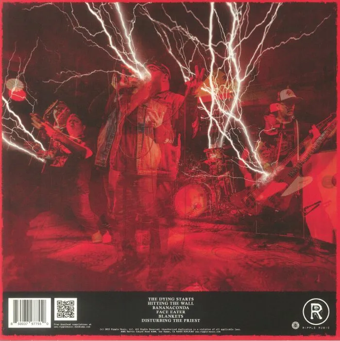 Обратная сторона обложки — BLOOD LIGHTNING — Blood Lightning