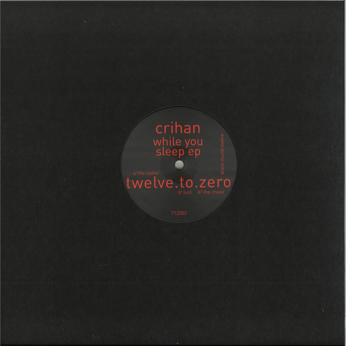 Обратная сторона обложки — Crihan — While You Sleep EP