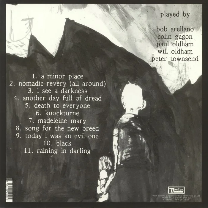 Back cover — BONNIE PRINCE BILLY — I See A Darkness