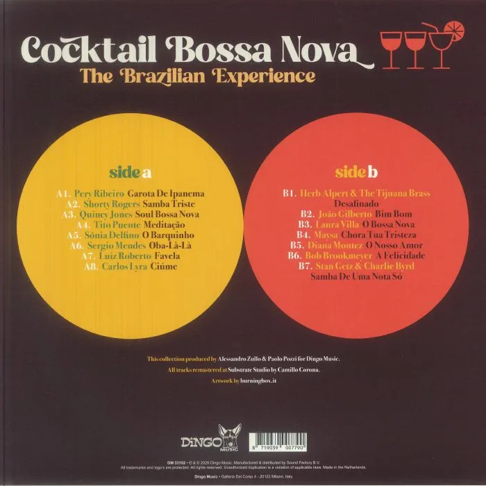 Обратная сторона обложки — VARIOUS — Cocktail Bossa Nova: The Brazilian Experience