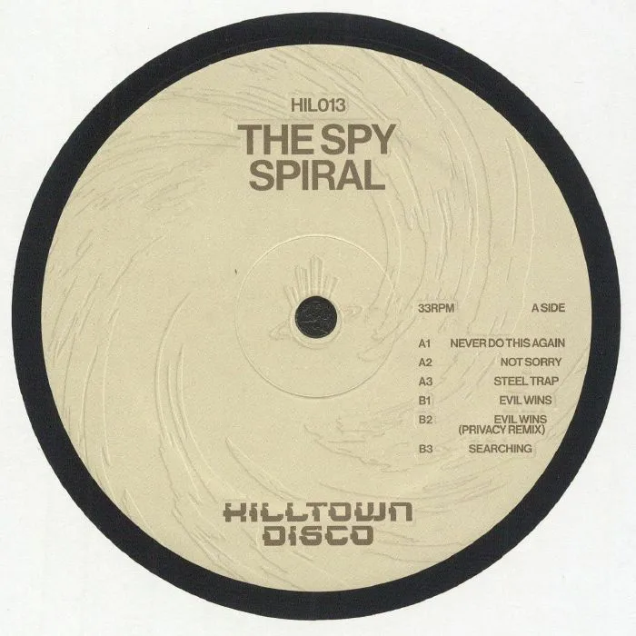 Front cover — The SPY — Spiral EP