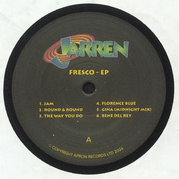 Лицевая сторона обложки — JARREN — Fresco